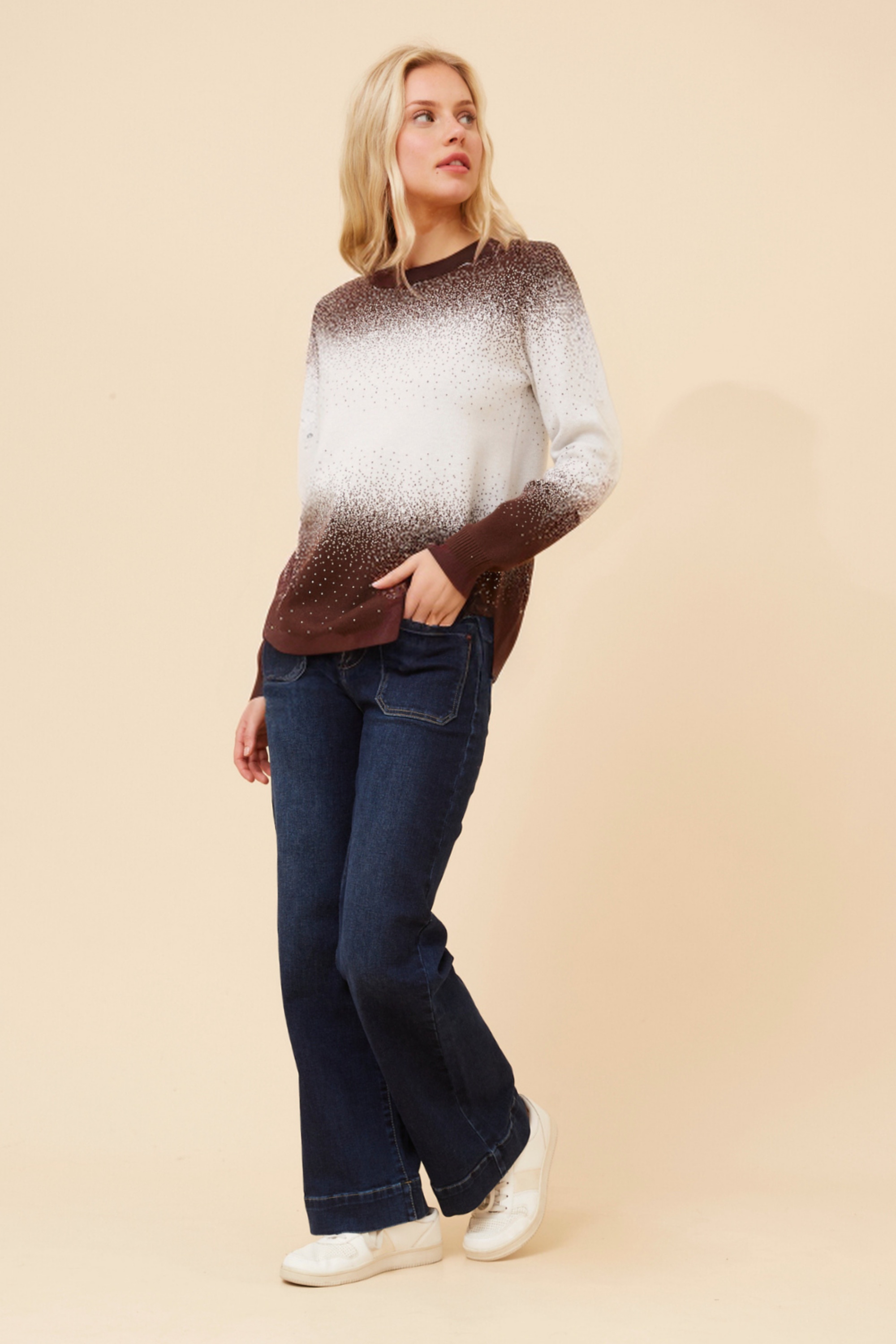 BRAY COLOURBLOCK KNIT PULLOVER