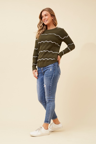 BRAY KNIT PULLOVER