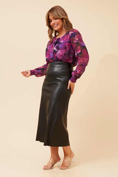 BREE FLORAL PRINT BLOUSE