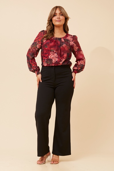 BREE FLORAL PRINT BLOUSE