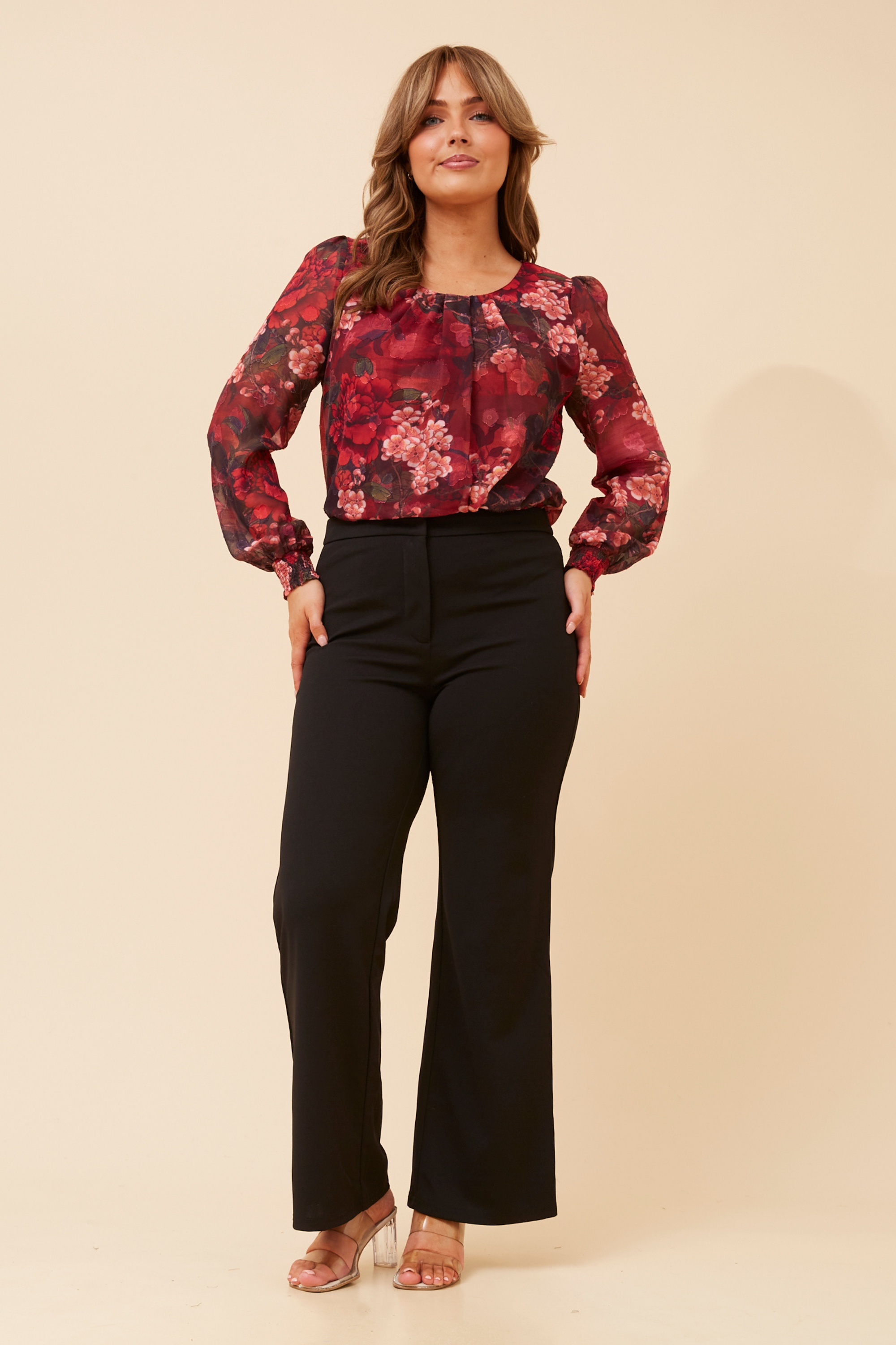 BREE FLORAL PRINT BLOUSE