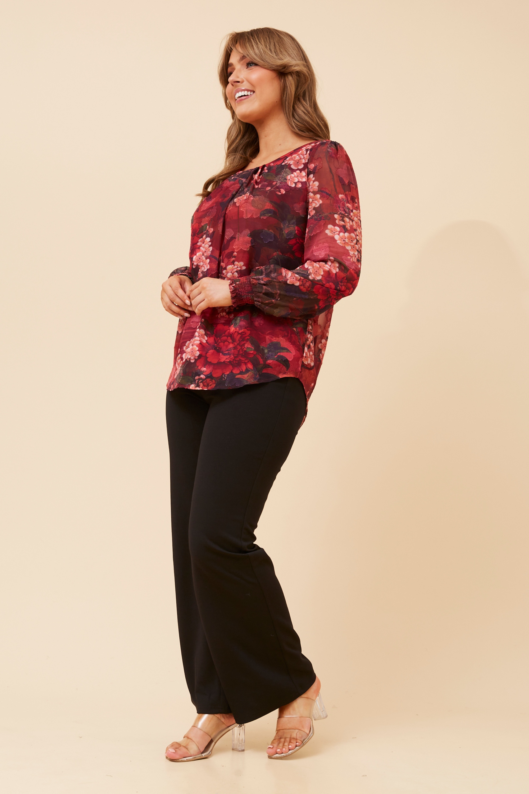 BREE FLORAL PRINT BLOUSE