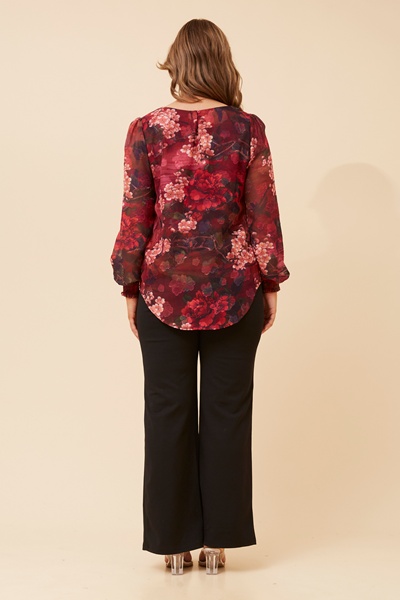 BREE FLORAL PRINT BLOUSE