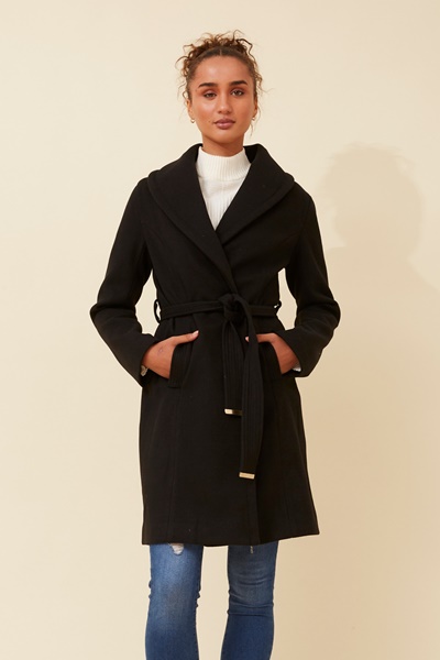 BRIDGET SHAWL COLLAR COAT