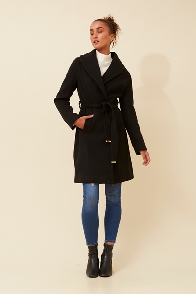 BRIDGET SHAWL COLLAR COAT