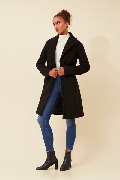 BRIDGET SHAWL COLLAR COAT