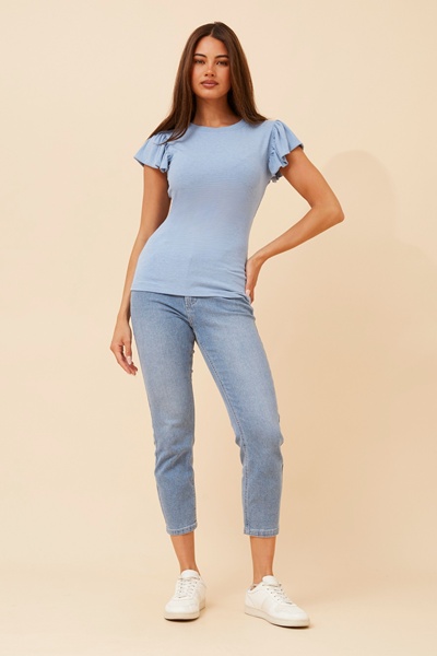 BRISA FRILL TOP