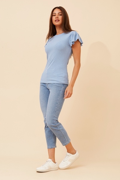 BRISA FRILL TOP