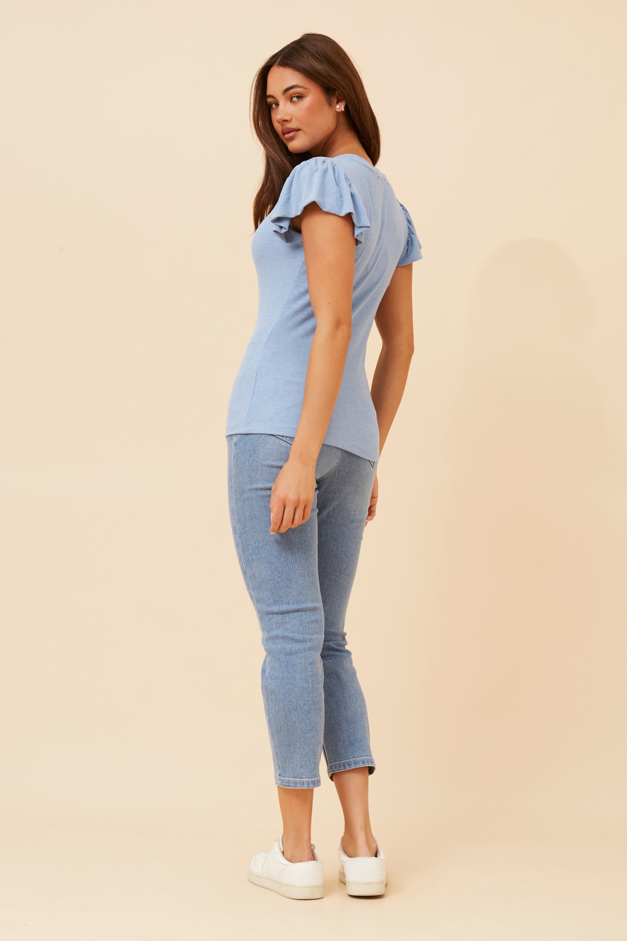 BRISA FRILL TOP