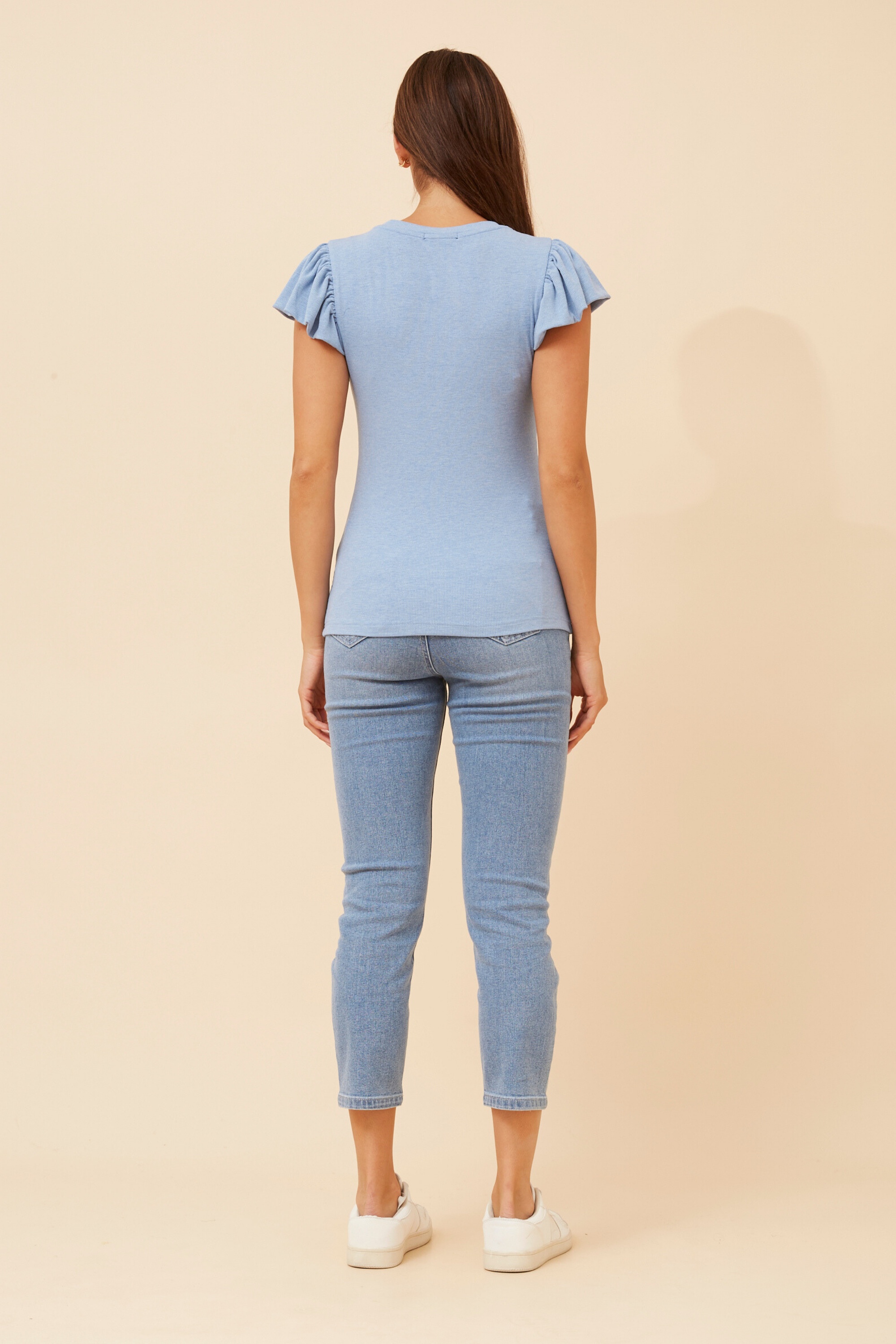 BRISA FRILL TOP