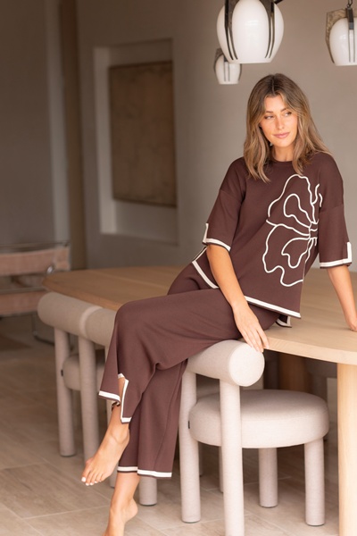 BRITTA TWO-PIECE KNITTED SET