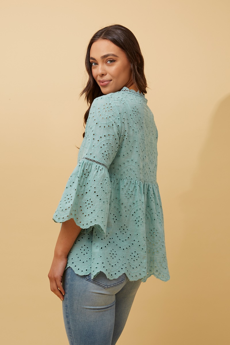 Broderie anglaise top | Buy Online | Femme Connection