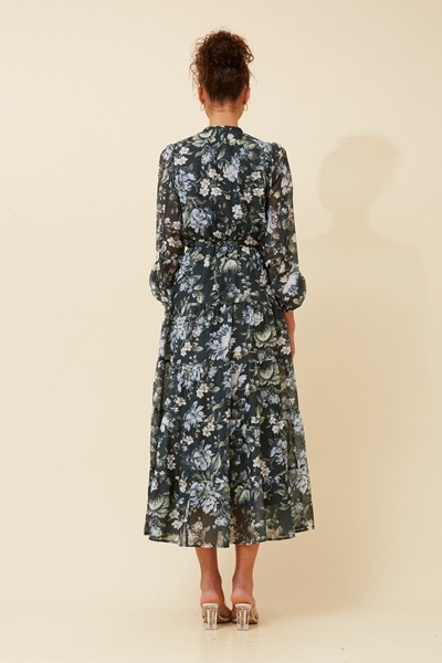 BRONYA FLORAL MAXI DRESS