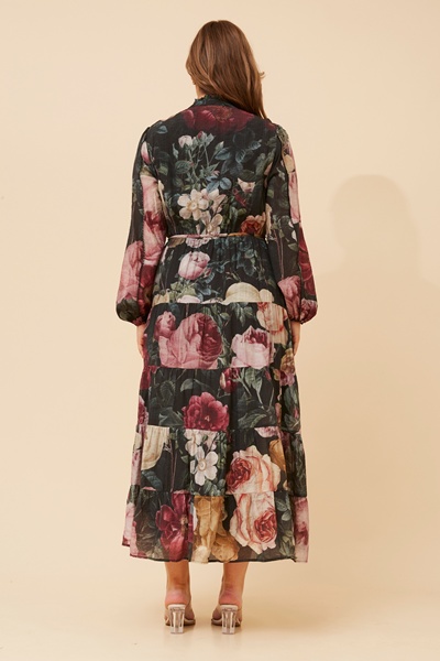 BRONYA FLORAL MAXI DRESS