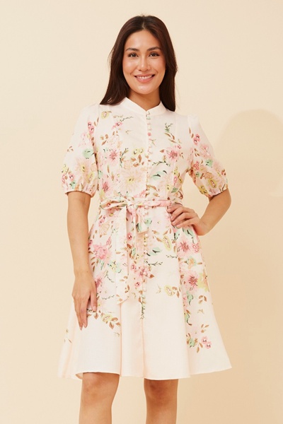 BRYNLEE FLORAL PRINT DRESS