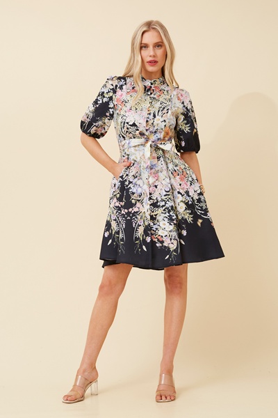 BRYNLEE FLORAL SHORT DRESS