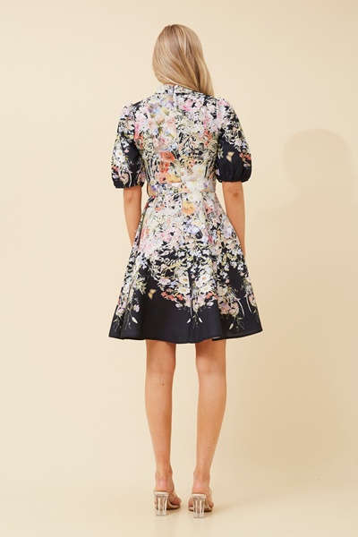BRYNLEE FLORAL SHORT DRESS