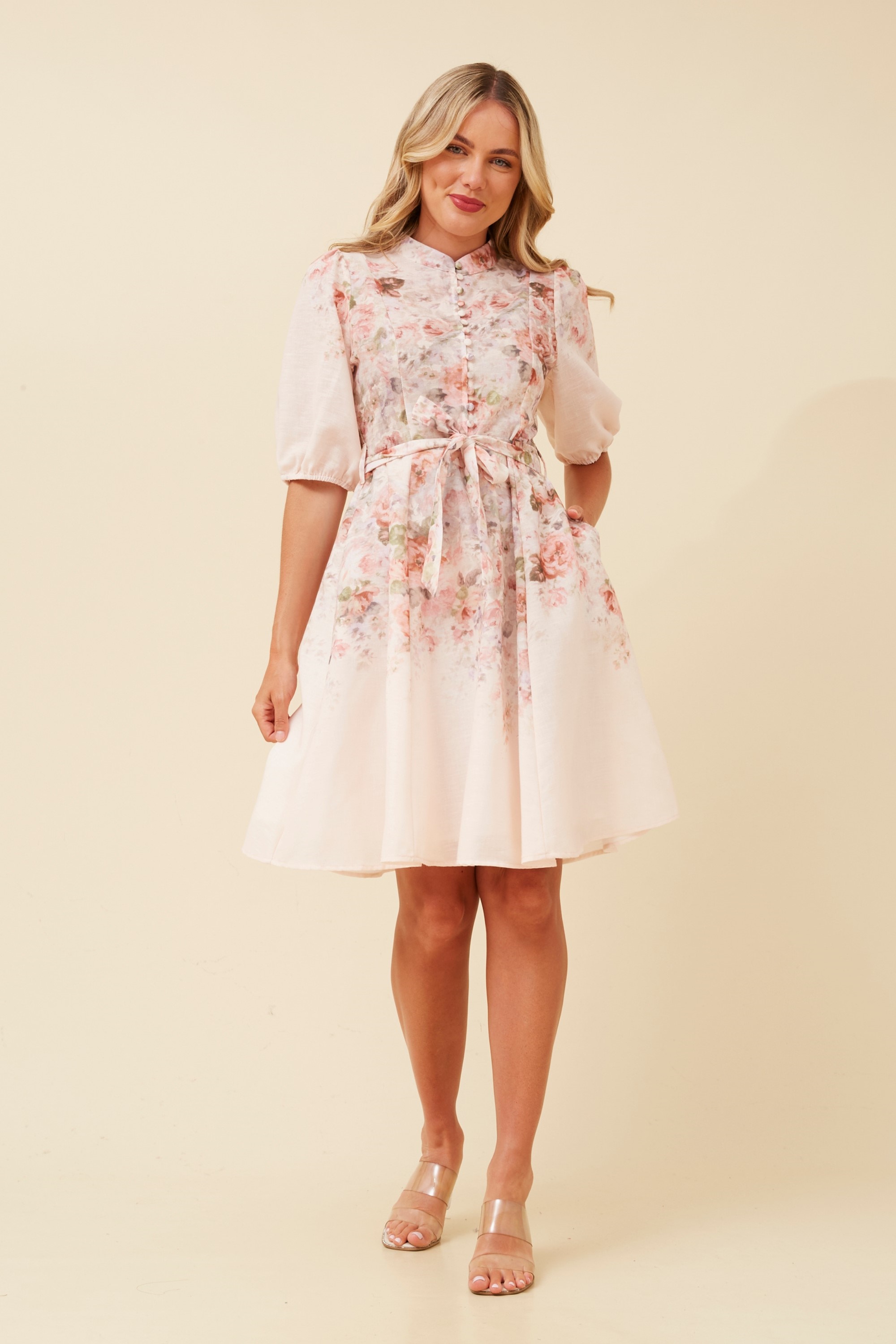 BRYNLEE FLORAL SHORT DRESS