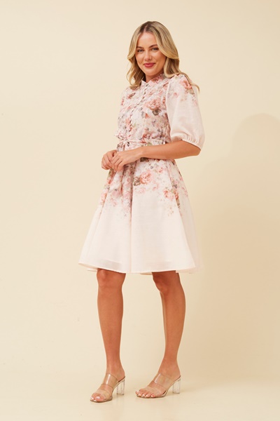 BRYNLEE FLORAL SHORT DRESS