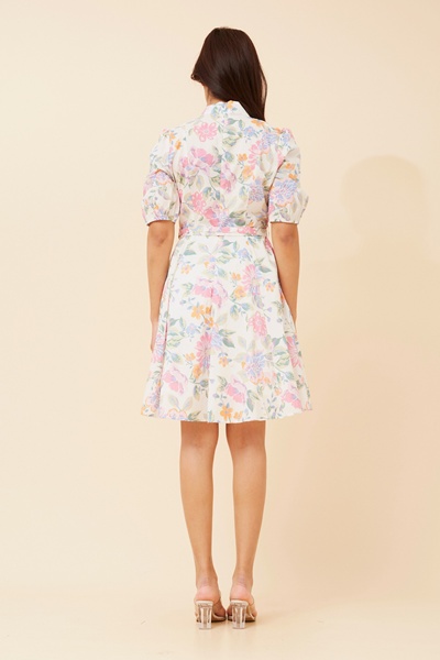 BRYNLEE FLORAL SHORT DRESS
