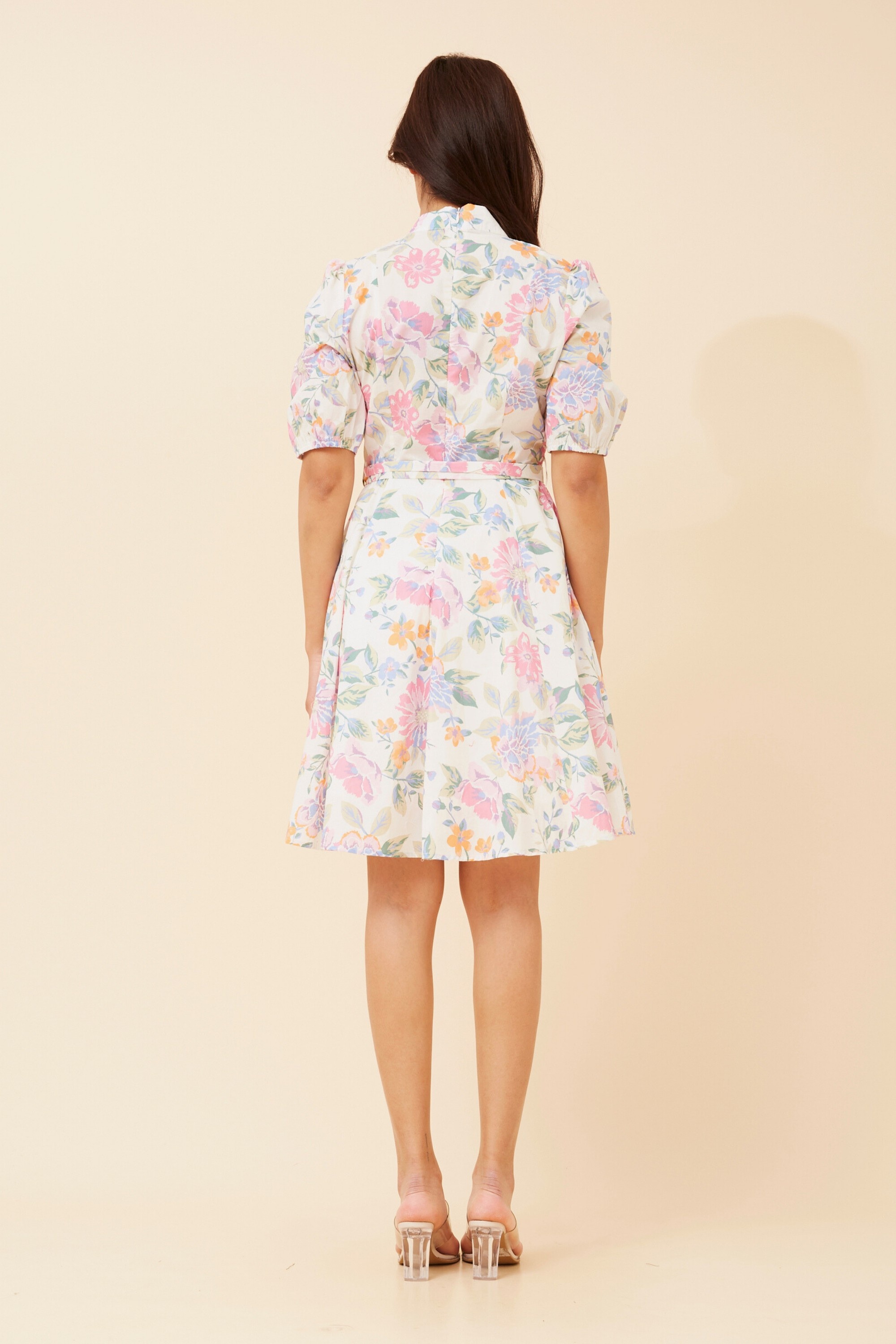 BRYNLEE FLORAL SHORT DRESS