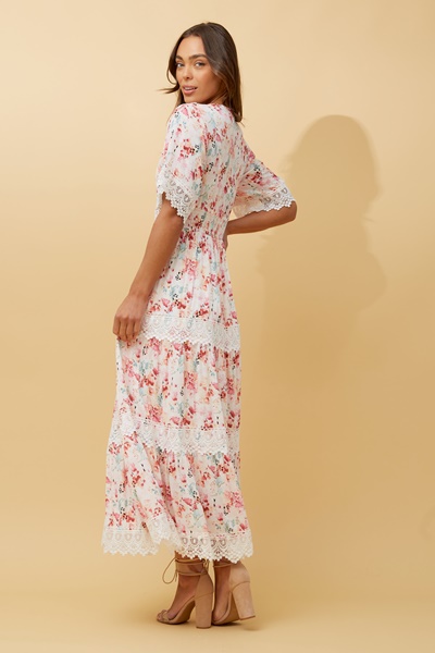 BYRON FLORAL MAXI DRESS