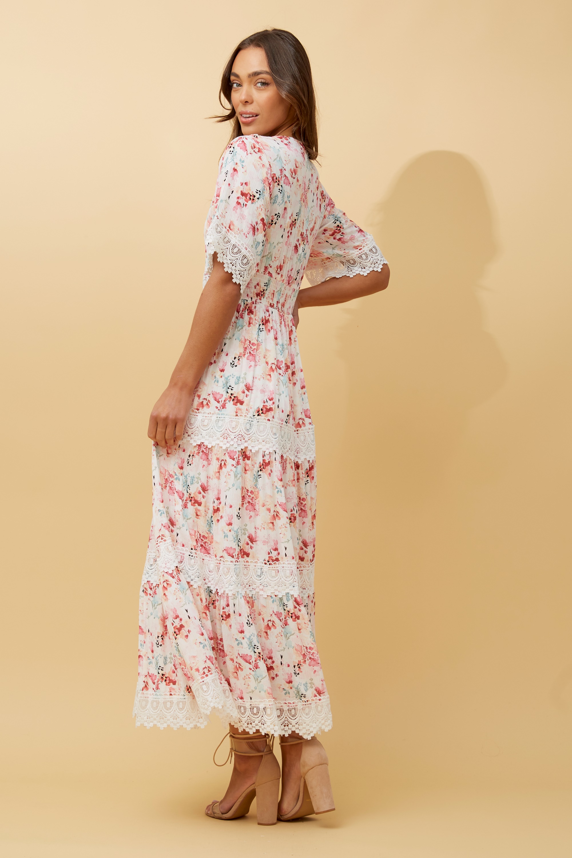 BYRON FLORAL MAXI DRESS