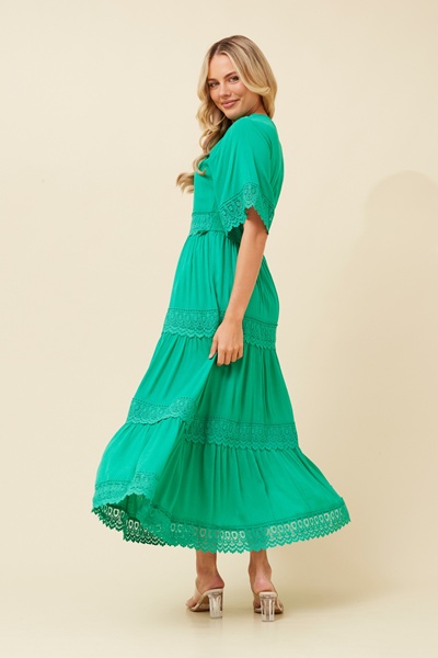 BYRON LACE MAXI DRESS