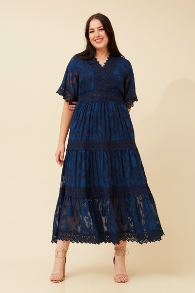 BYRON LACE MAXI DRESS