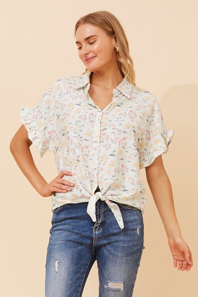CALANDRA FLORAL SHIRT