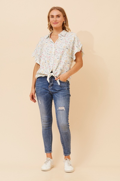 CALANDRA FLORAL SHIRT