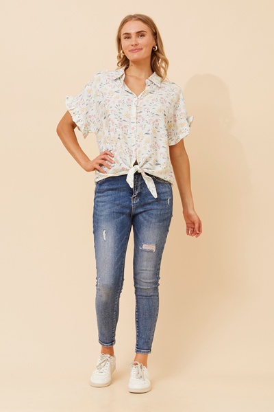 CALANDRA FLORAL SHIRT
