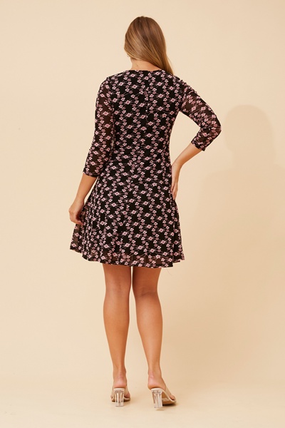 CAMILA DITSY PRINT DRESS