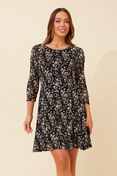 CAMILA FIT & FLARE DRESS