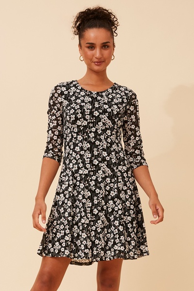 CAMILA FLORAL SHORT DRESS