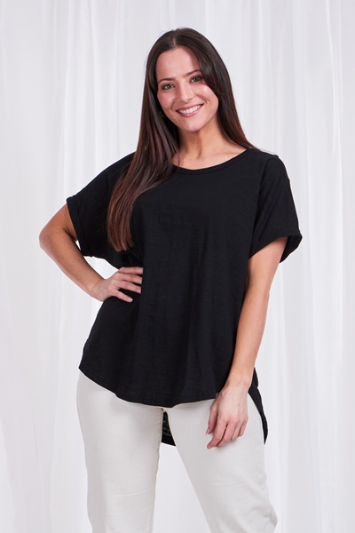 Cap sleeve COTTON TEE