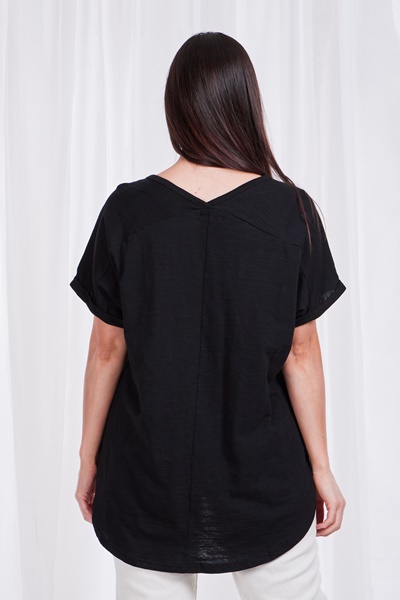 Cap sleeve COTTON TEE