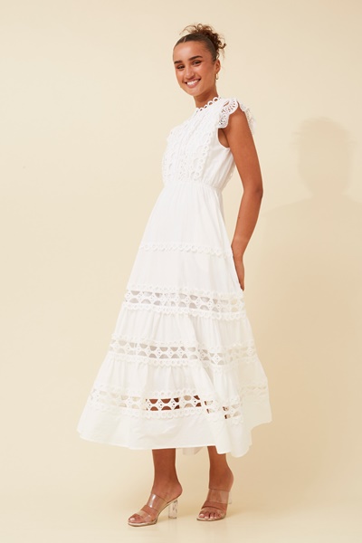 CARMINA LACE MAXI DRESS