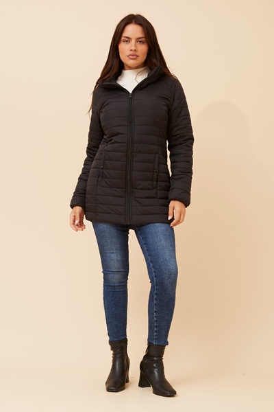 CARSON HOODED PUFFER JACKET