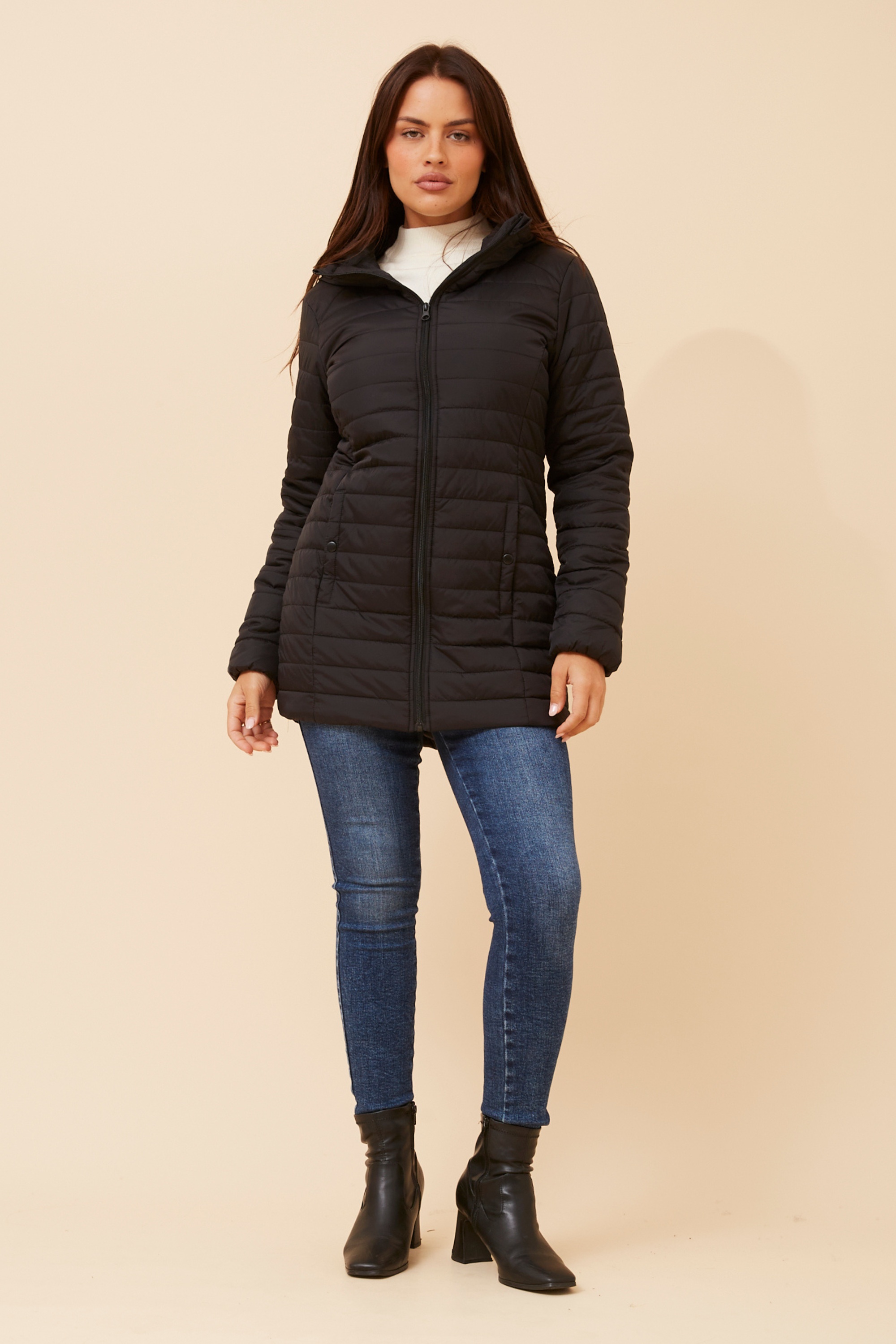 CARSON HOODED PUFFER JACKET