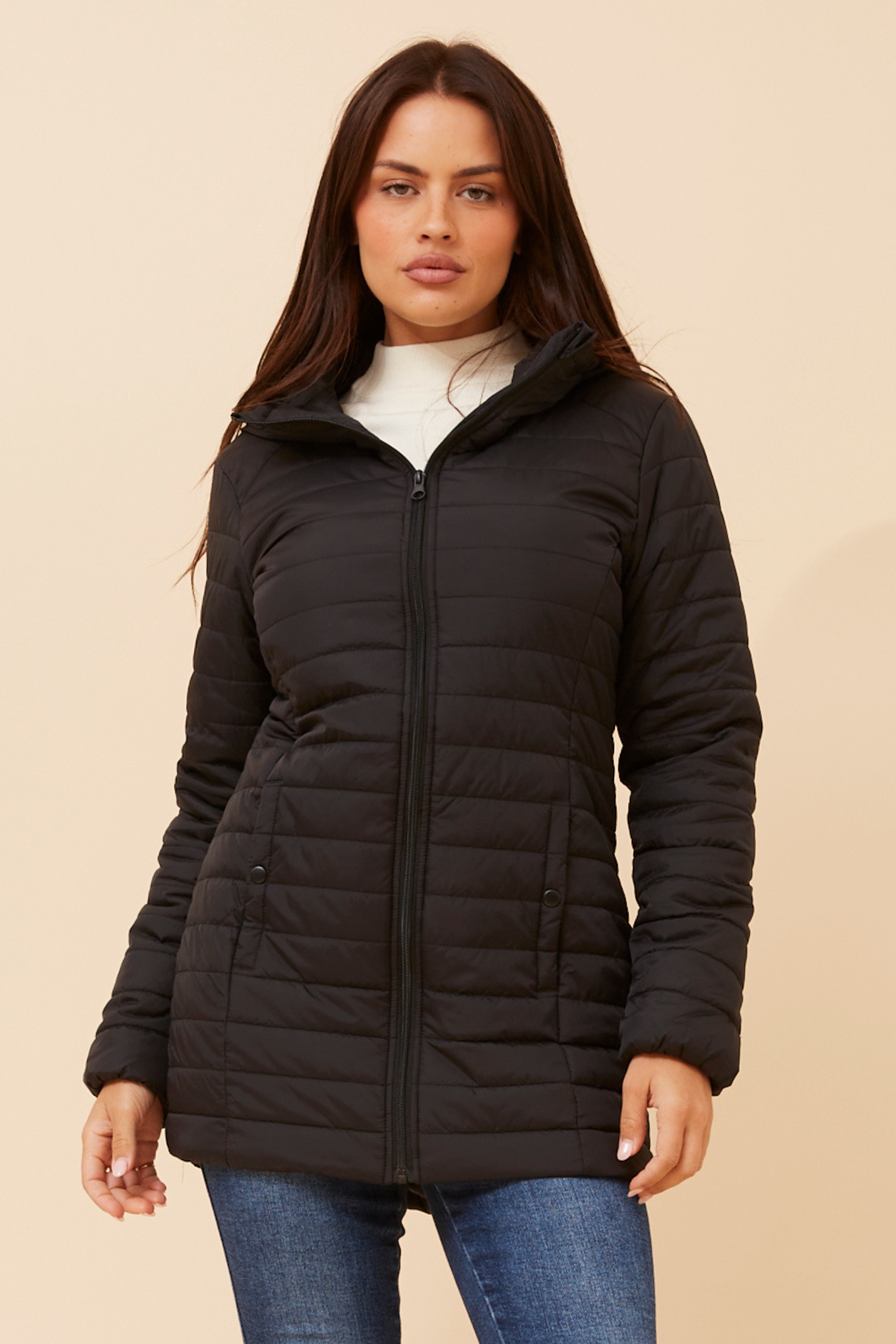 CARSON HOODED PUFFER JACKET