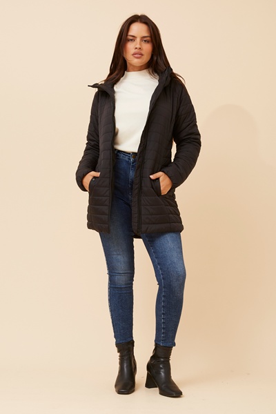 CARSON HOODED PUFFER JACKET