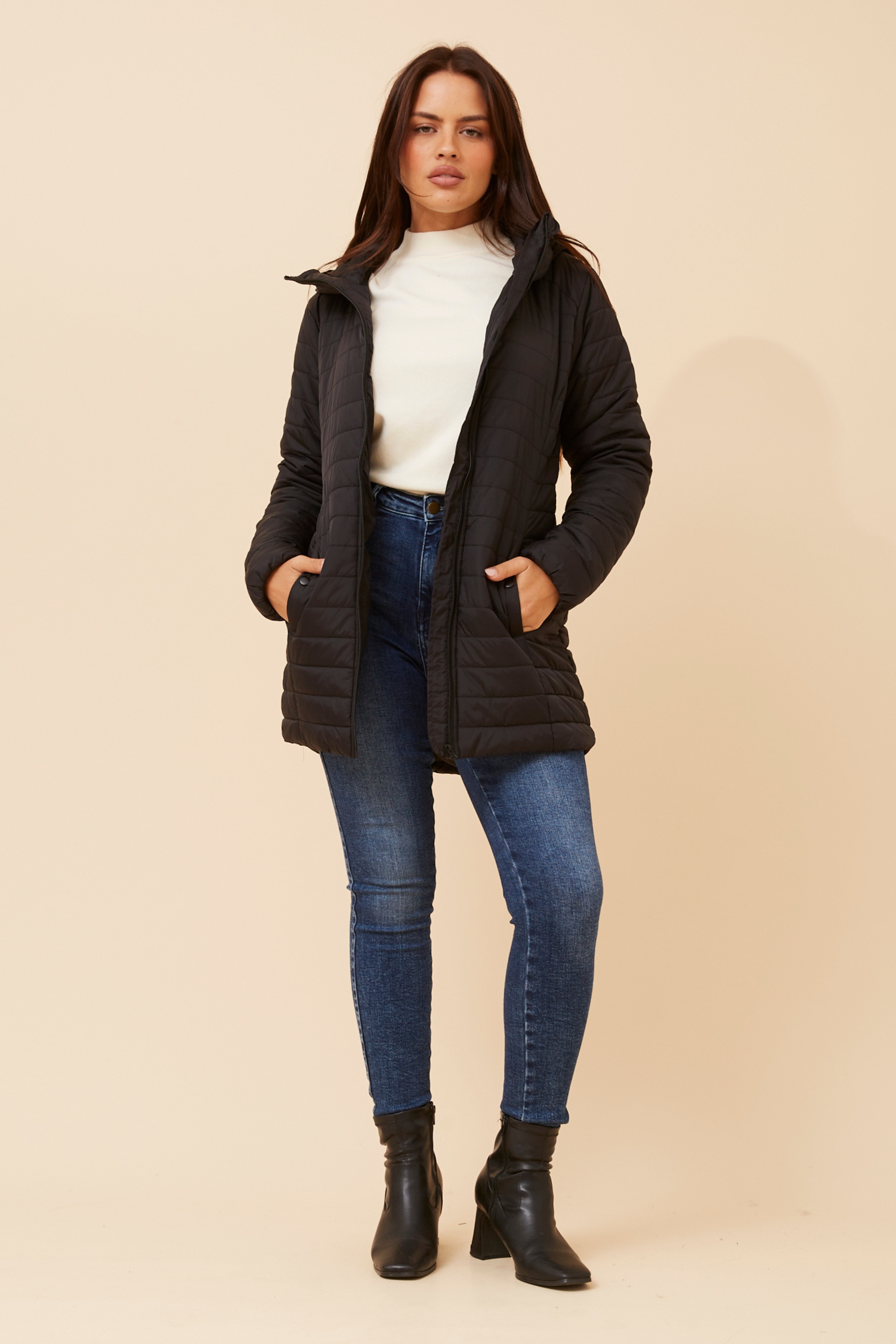 CARSON HOODED PUFFER JACKET