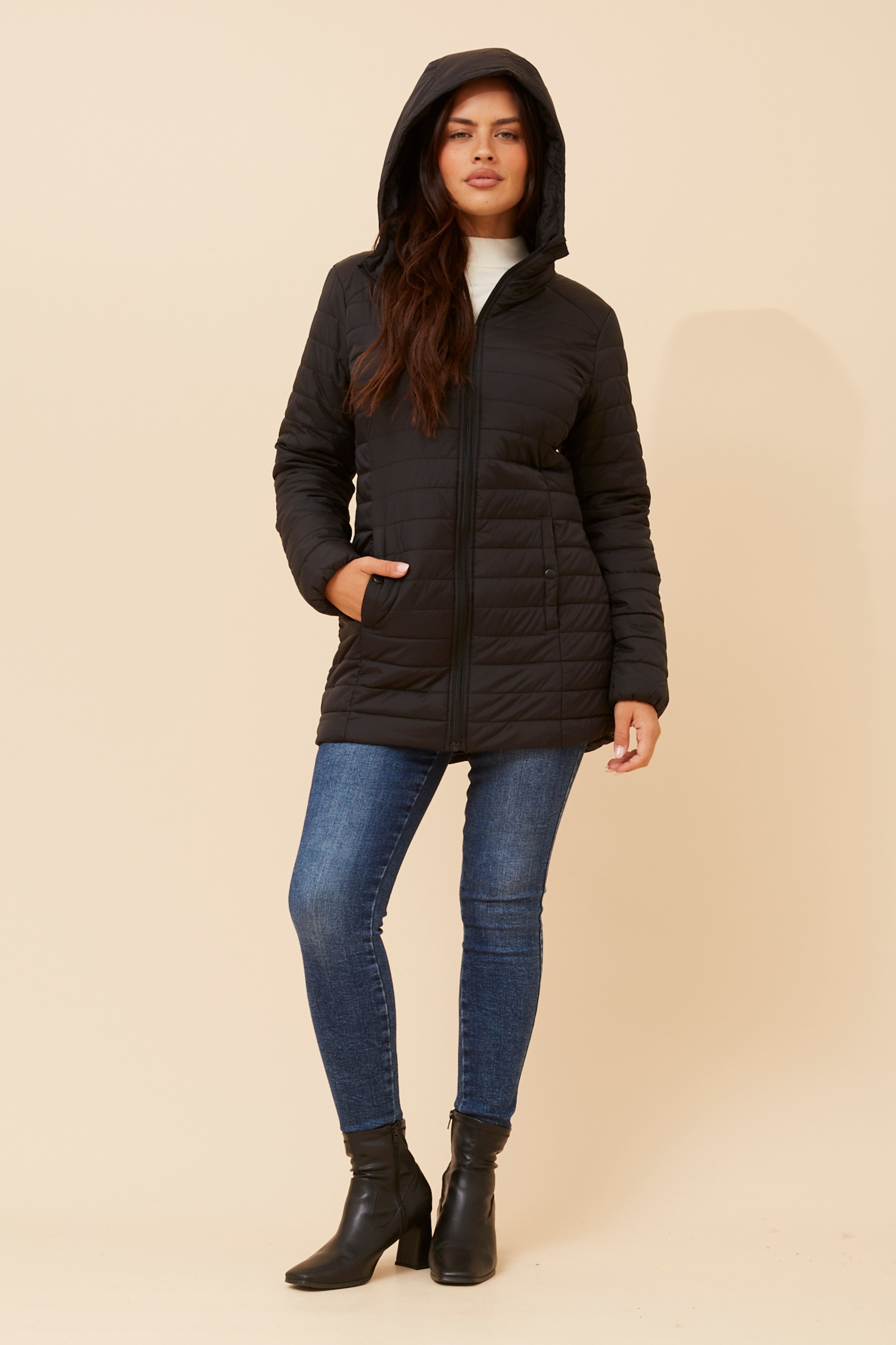 CARSON HOODED PUFFER JACKET