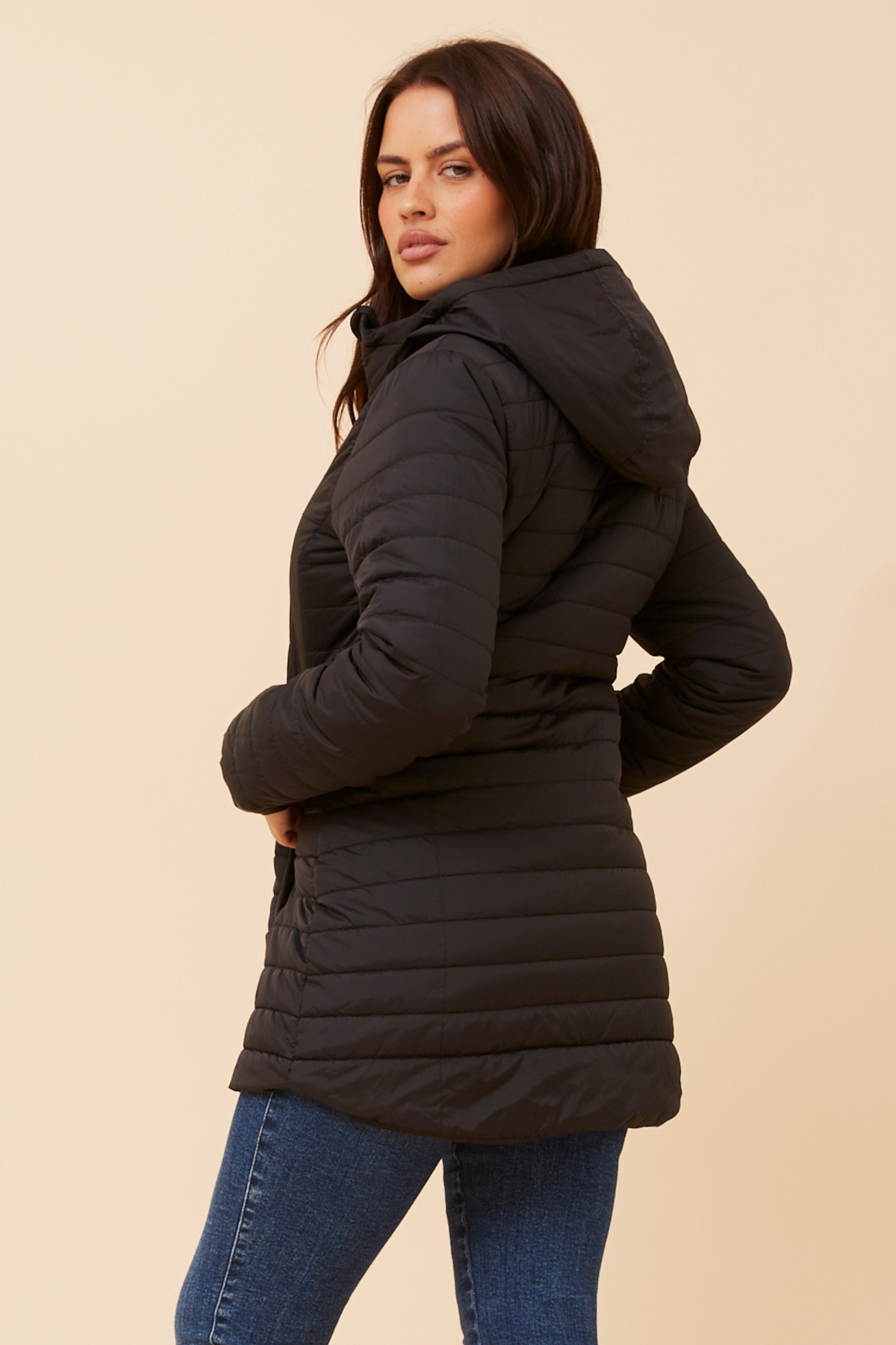 CARSON HOODED PUFFER JACKET