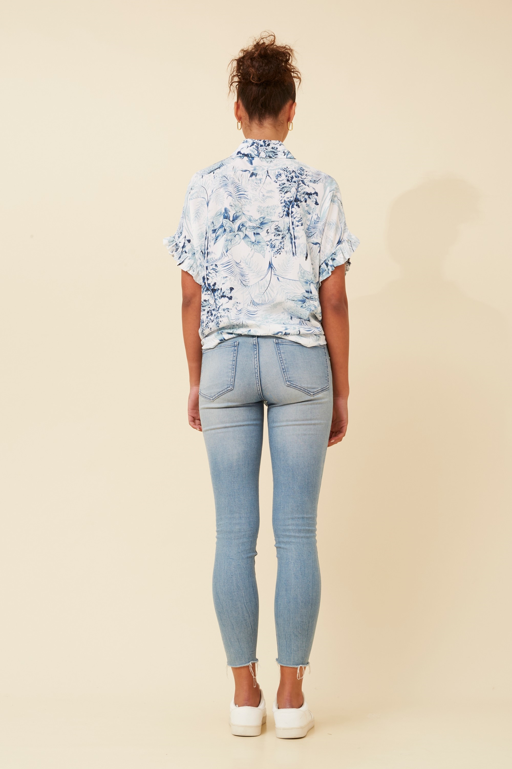 CASEY TROPICAL PRINT SHIRT