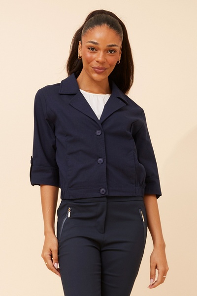 CASIANE LINEN BLEND JACKET