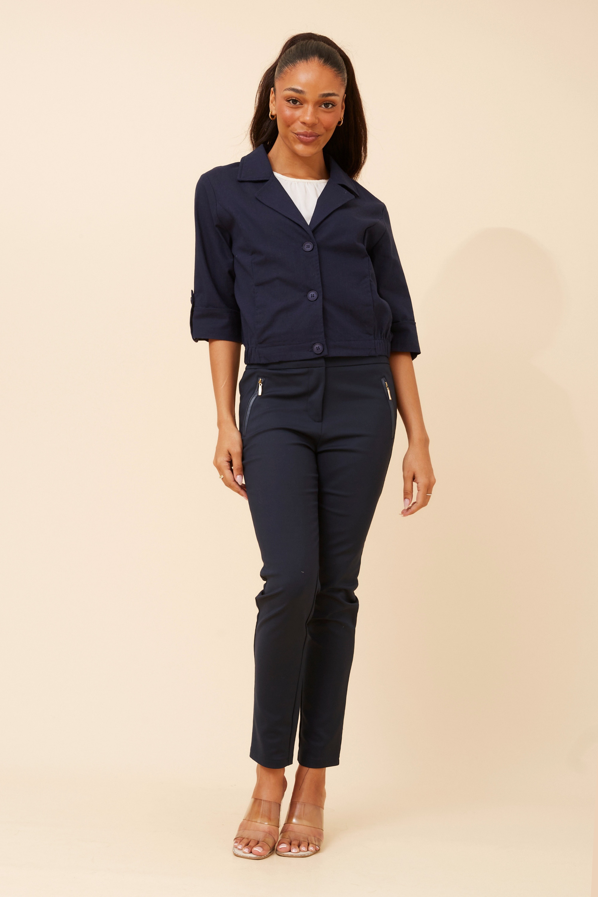 CASIANE LINEN BLEND JACKET
