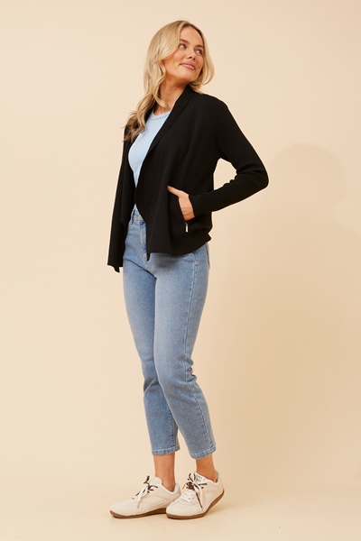 CASPIA SOLID KNIT CARDIGAN
