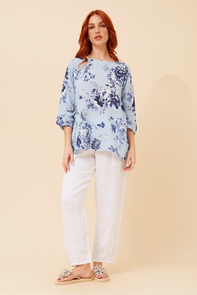 CATERINA FLORAL TOP